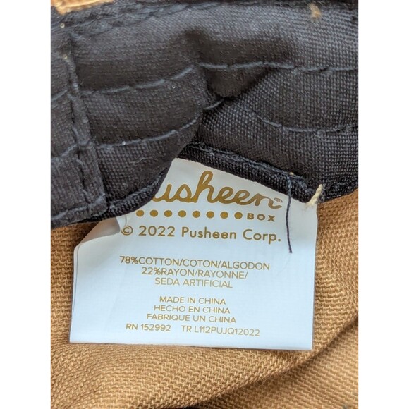 Pusheen Brown Bucket Hat Slow Down Sloth Box Spring 2022 Exclusive NWT - Picture 7 of 8